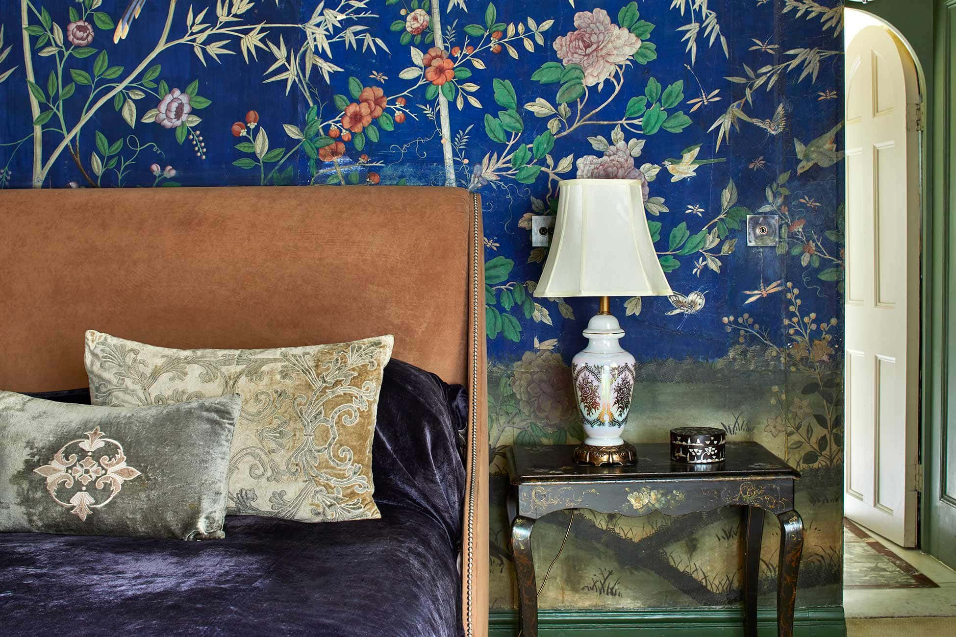 midcentury, bedroom, bed, Full HD Desktop Wallpaper