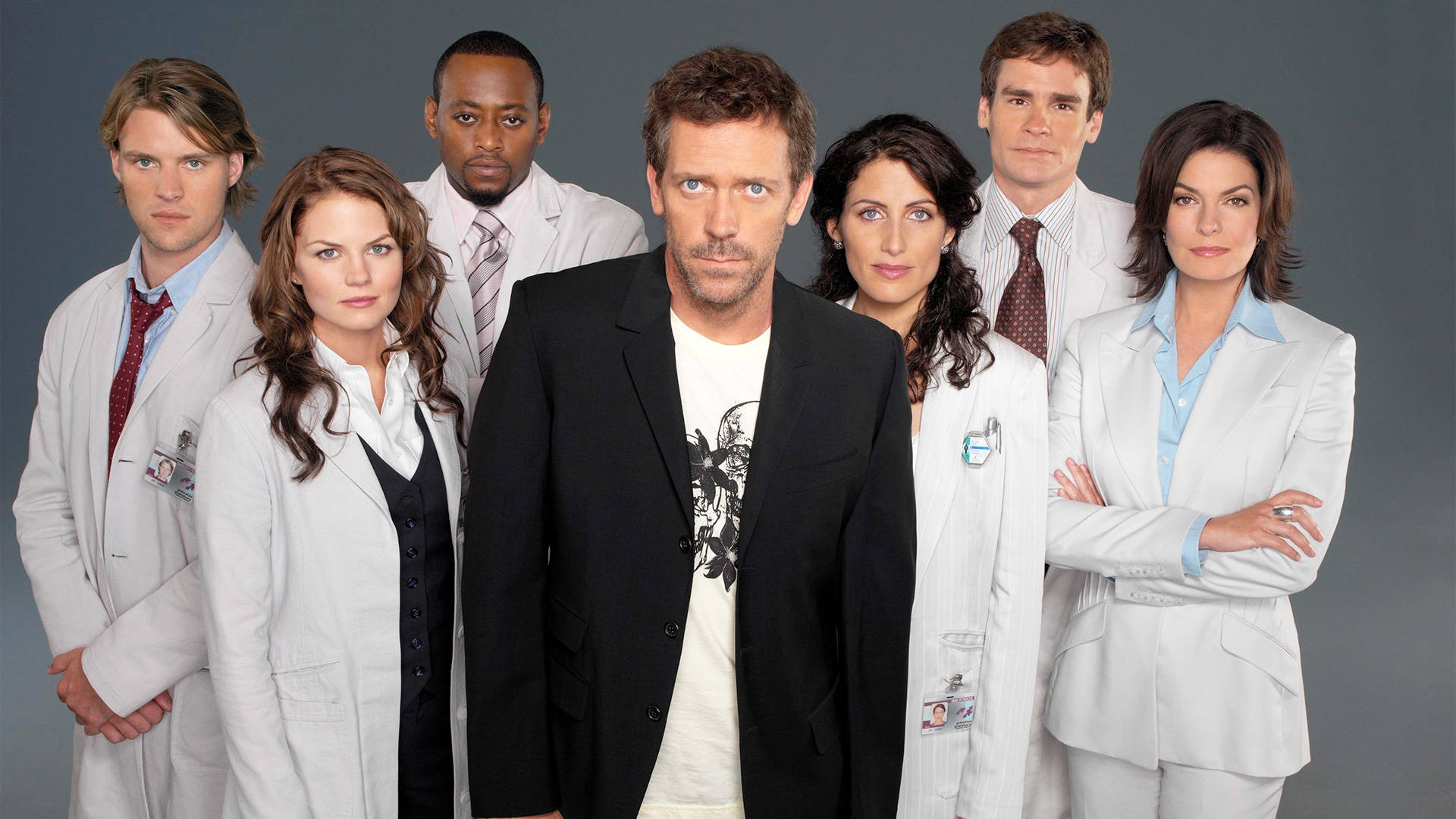 House MD, white coats, suits, Full HD Desktop Wallpaper