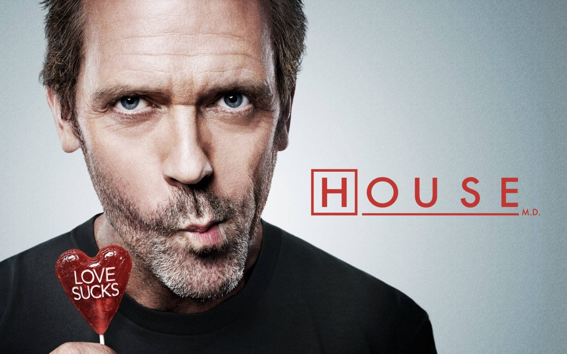 House MD, lollipop, red heart lollipop, Full HD Desktop Wallpaper