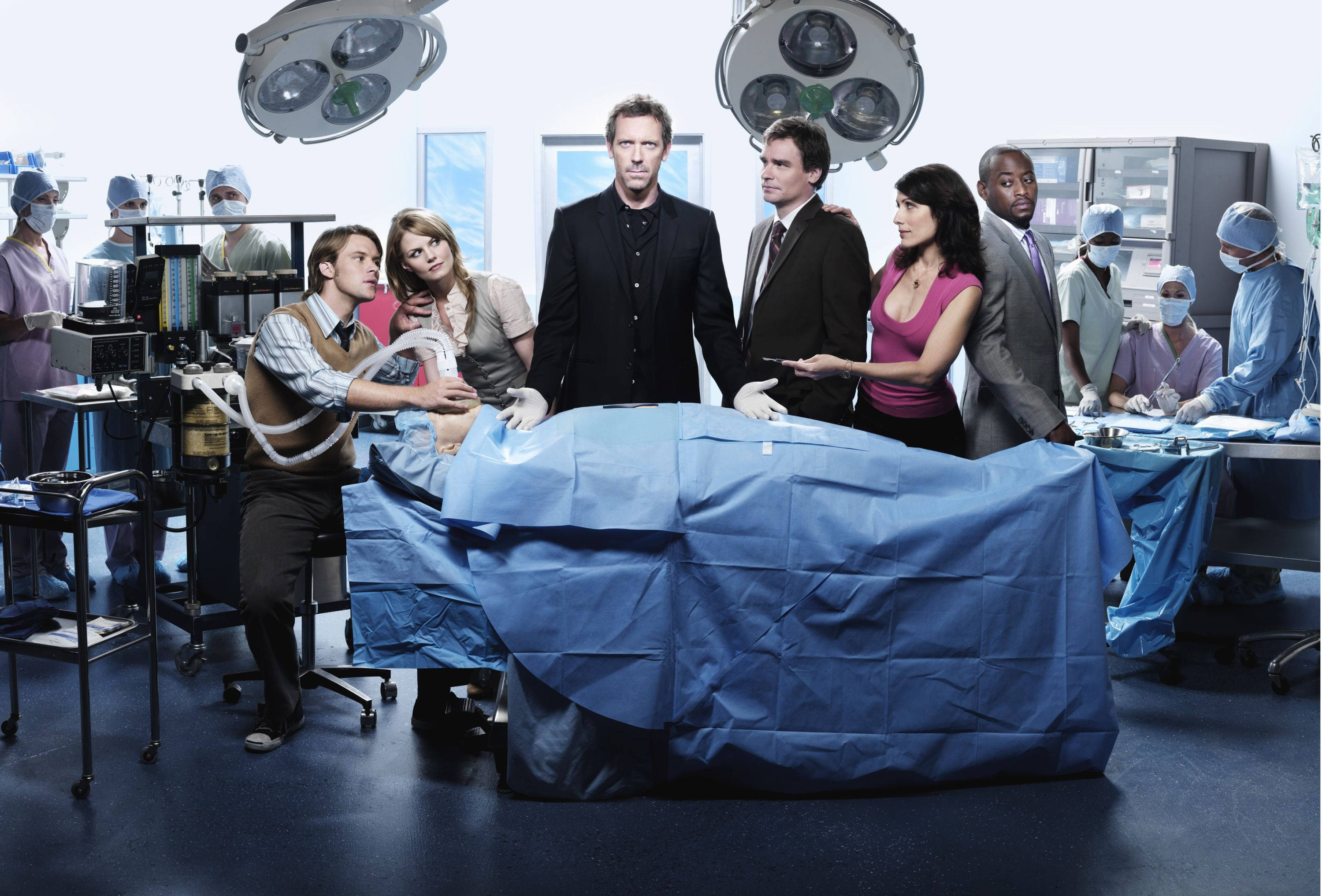 House MD, operating room, surgical room, 2K Desktop Wallpaper
