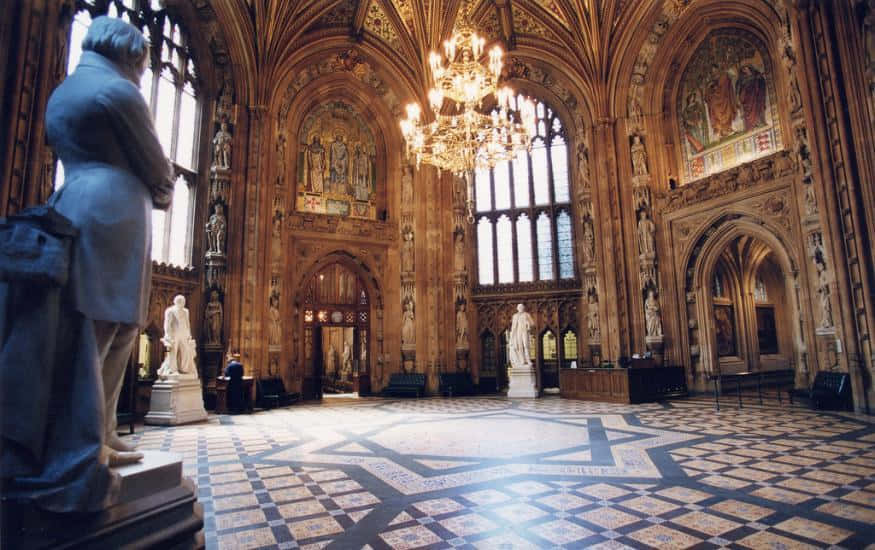 House Of Parliament, Sunset, Gothic hall, SD Desktop Wallpaper