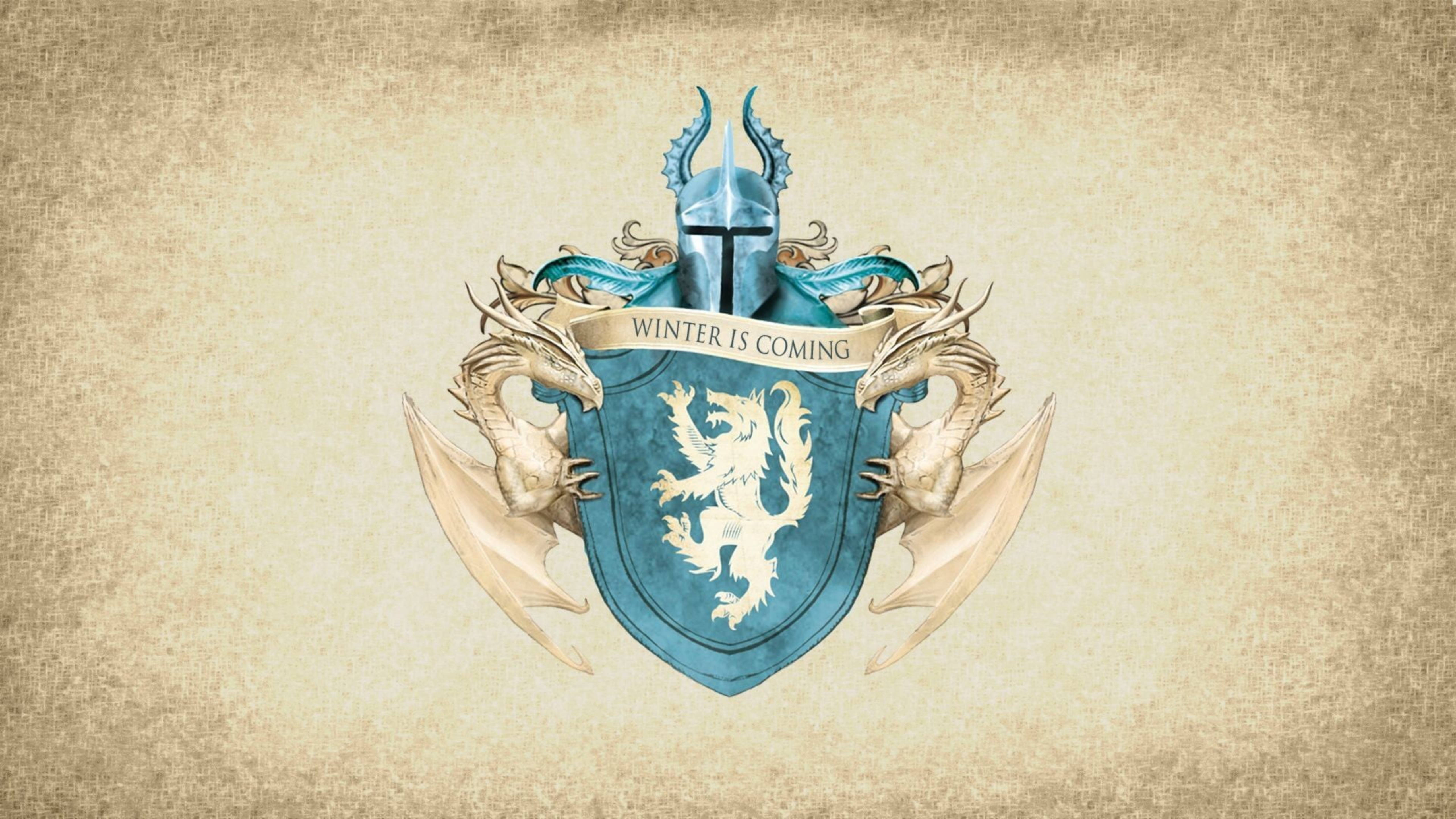 House Stark, sigil, coat of arms, 5K Desktop Wallpaper