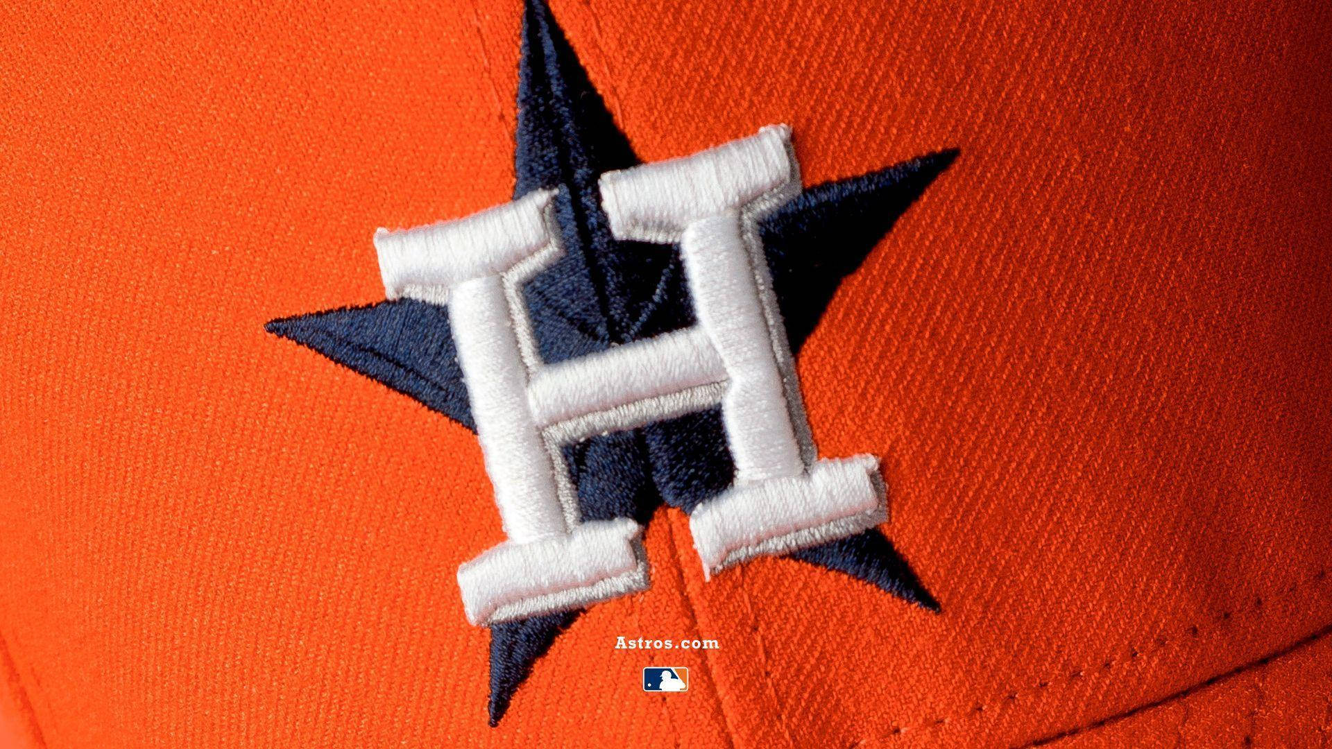 Houston Astros, baseball cap, logo, Full HD Desktop Wallpaper