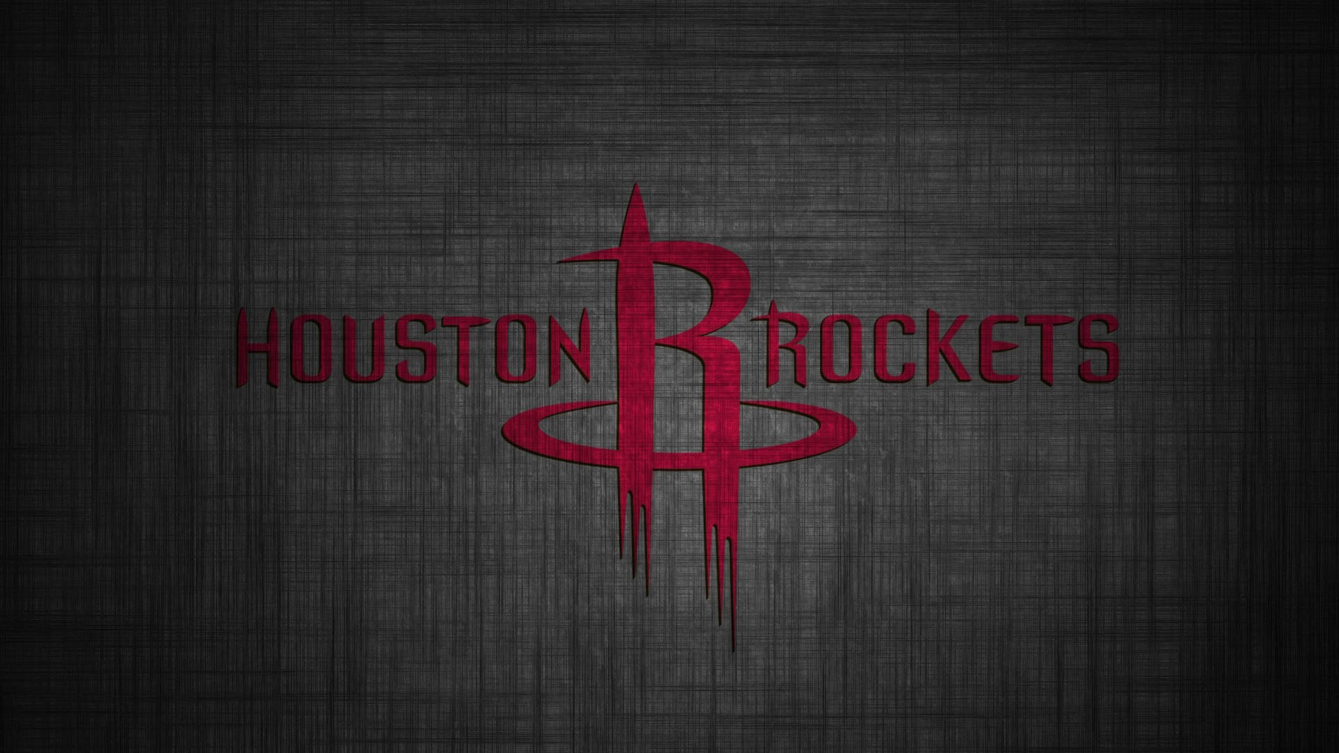 Houston Rockets, dark emblem, bold red, Full HD Desktop Wallpaper