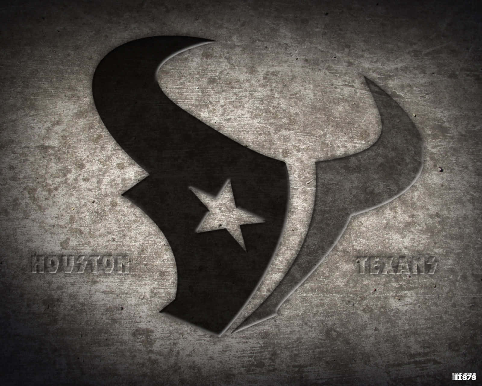 Houston Texans, logo, concrete wall, HD Desktop Wallpaper