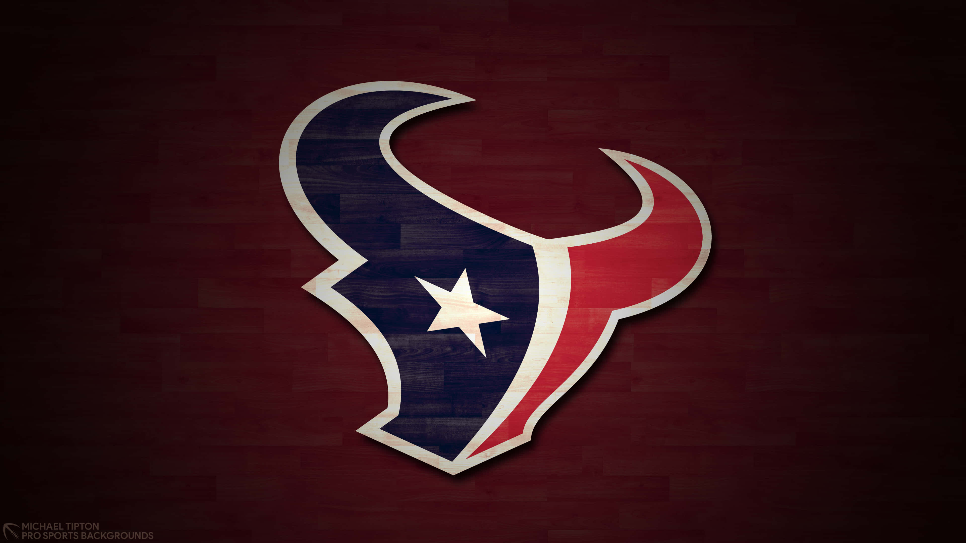 Houston Texans, logo, star, 4K Desktop Wallpaper