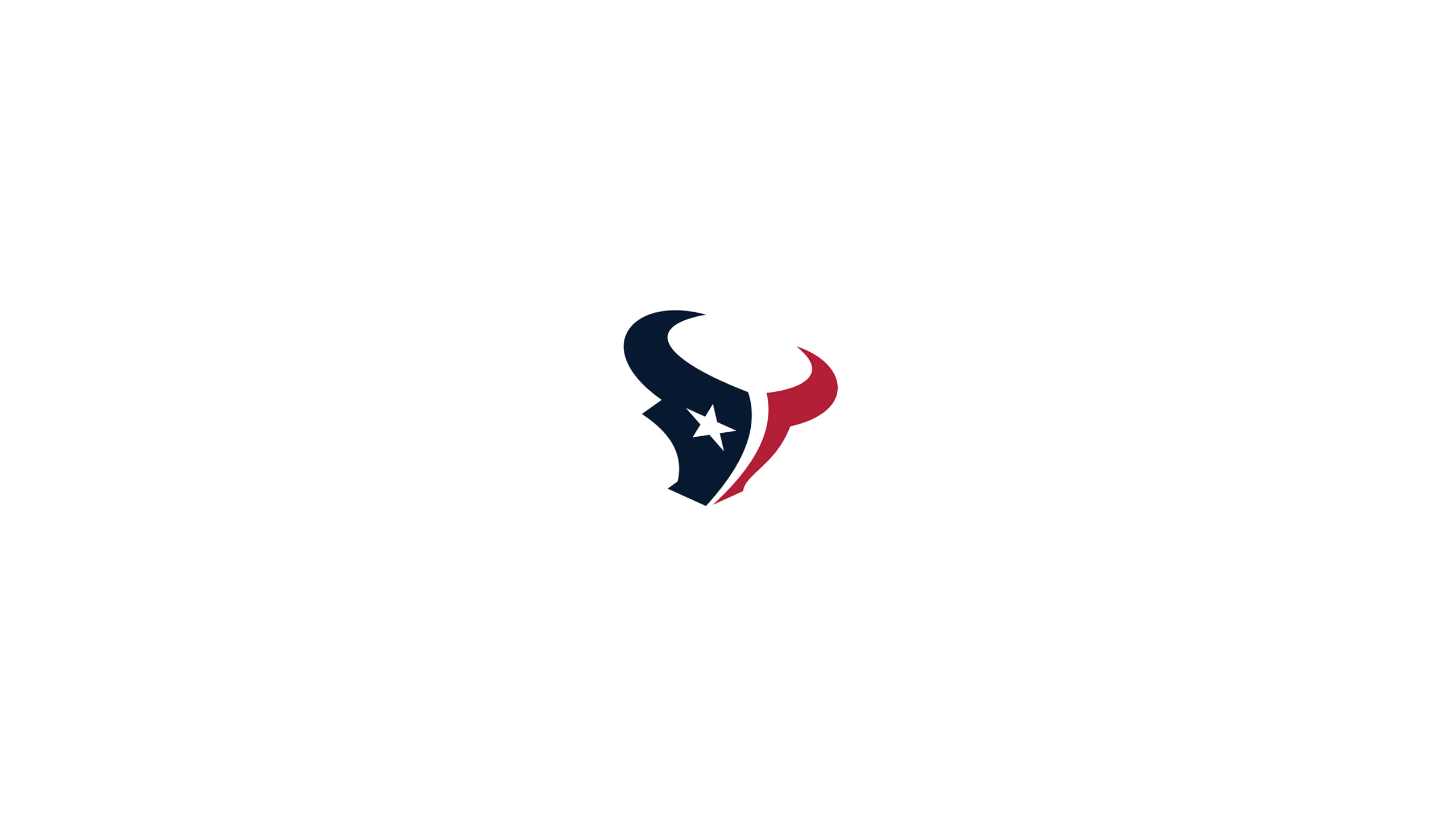 Houston Texans, bull head, navy red, 2K Desktop Wallpaper