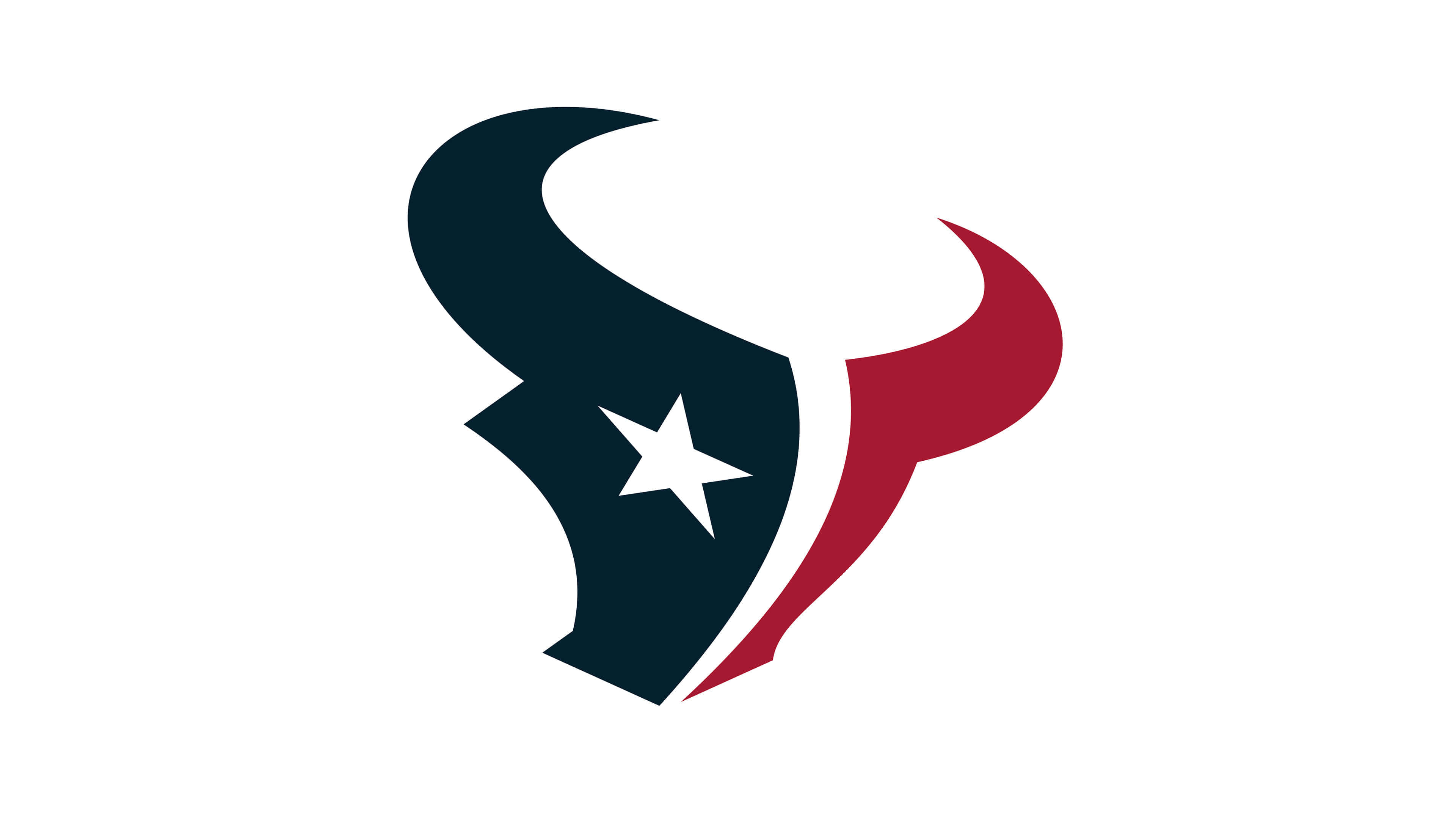 Houston Texans, bull head, navy red, 4K Desktop Wallpaper