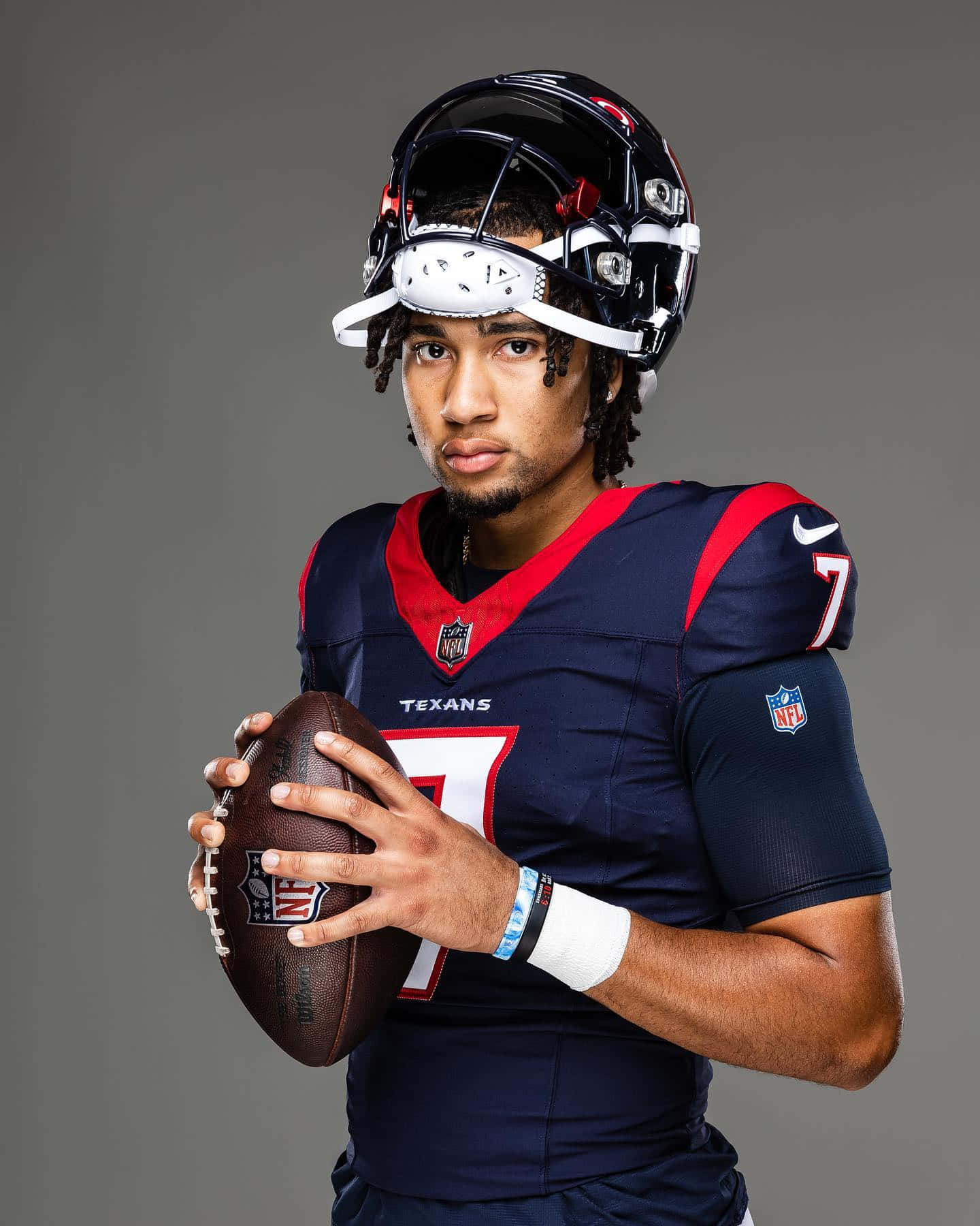 Houston Texans, football player, full gear, HD Phone Wallpaper