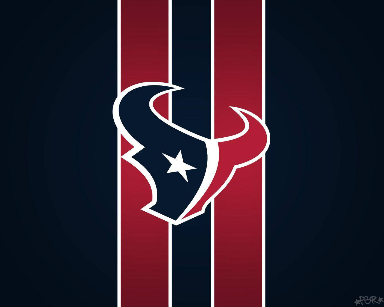 Houston Texans, red navy and white vertical stripes, dark background, HD Desktop Wallpaper