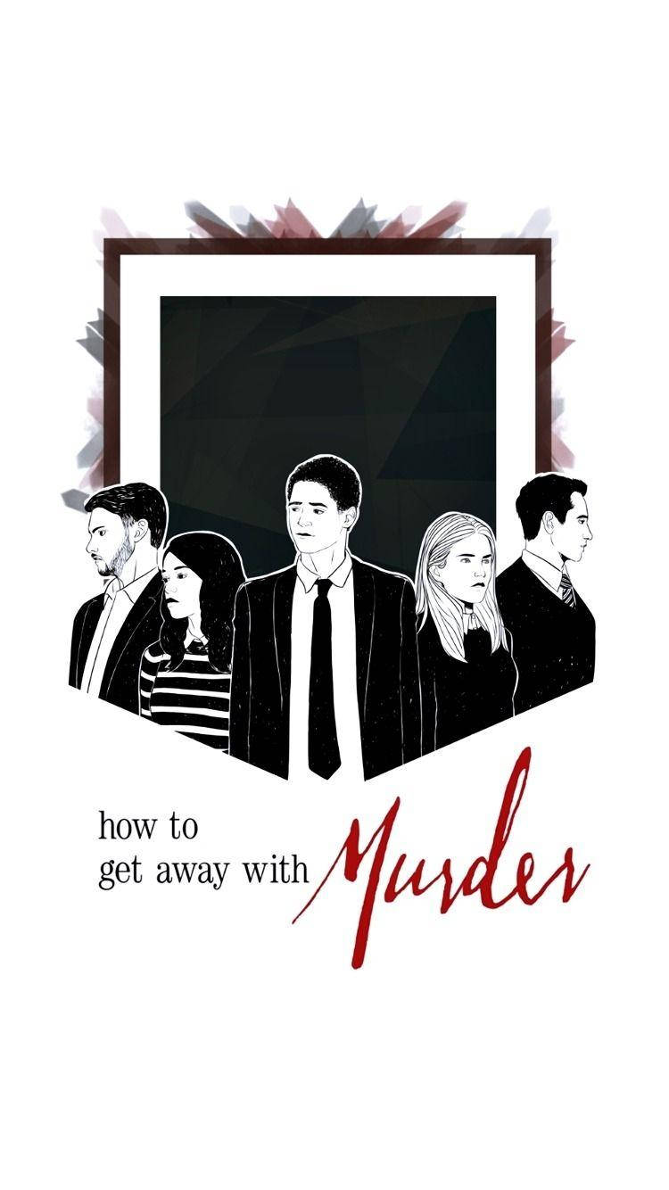 How to get away with murder, minimalist, hexagonal portrait, HD Phone Wallpaper