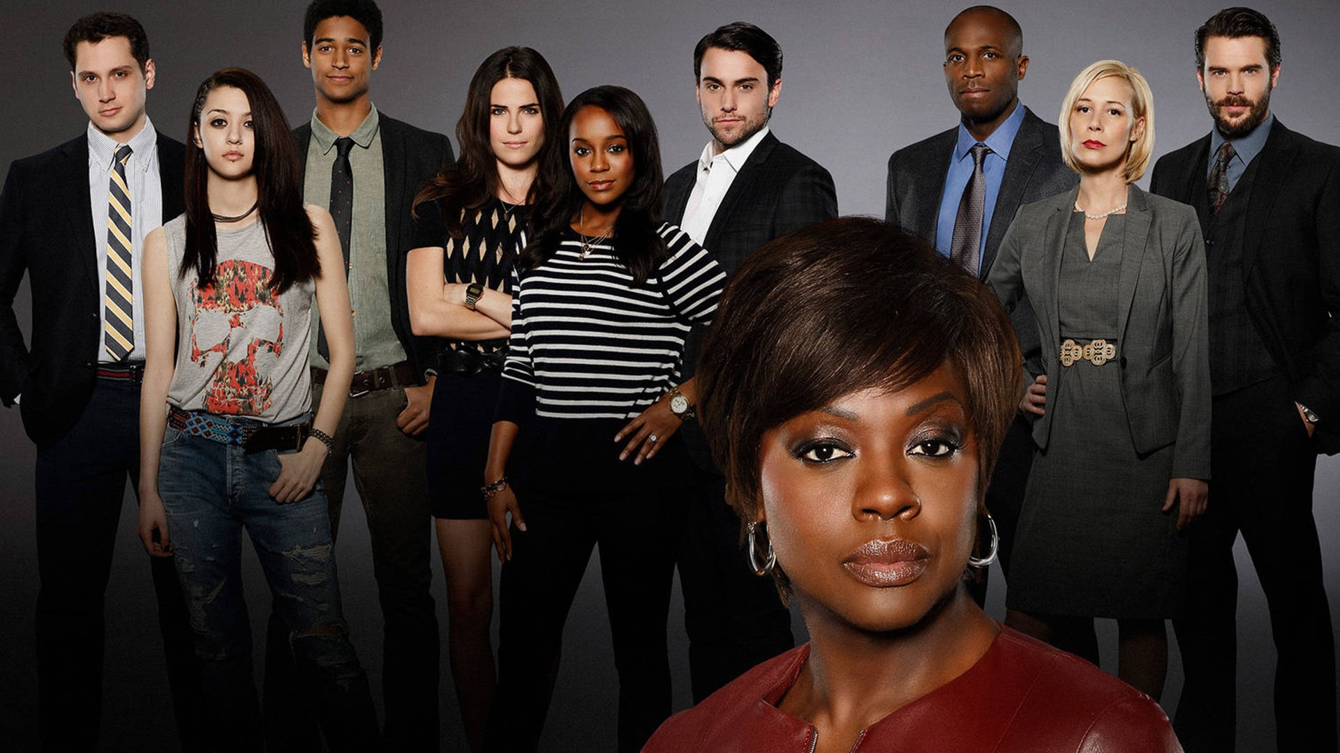 How to Get Away With Murder, main characters, formal attire, Full HD Desktop Wallpaper