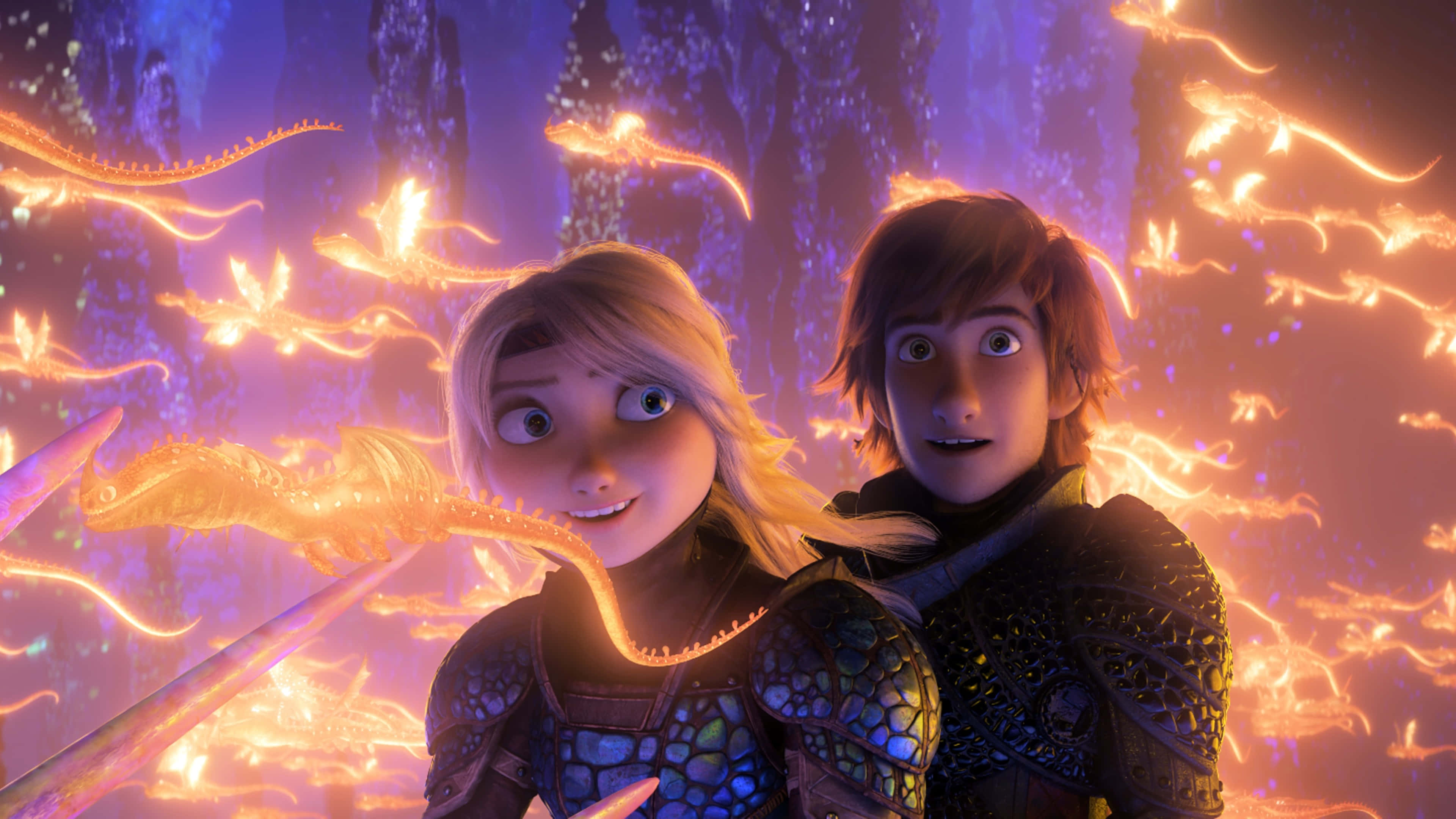 How to Train Your Dragon: The Hidden World, Hiccup, Toothless, 4K Desktop Wallpaper