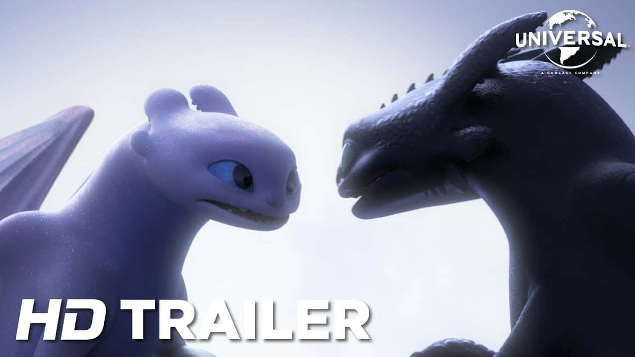 How To Train Your Dragon The Hidden World, HD trailer, soft blue light, HD Desktop Wallpaper