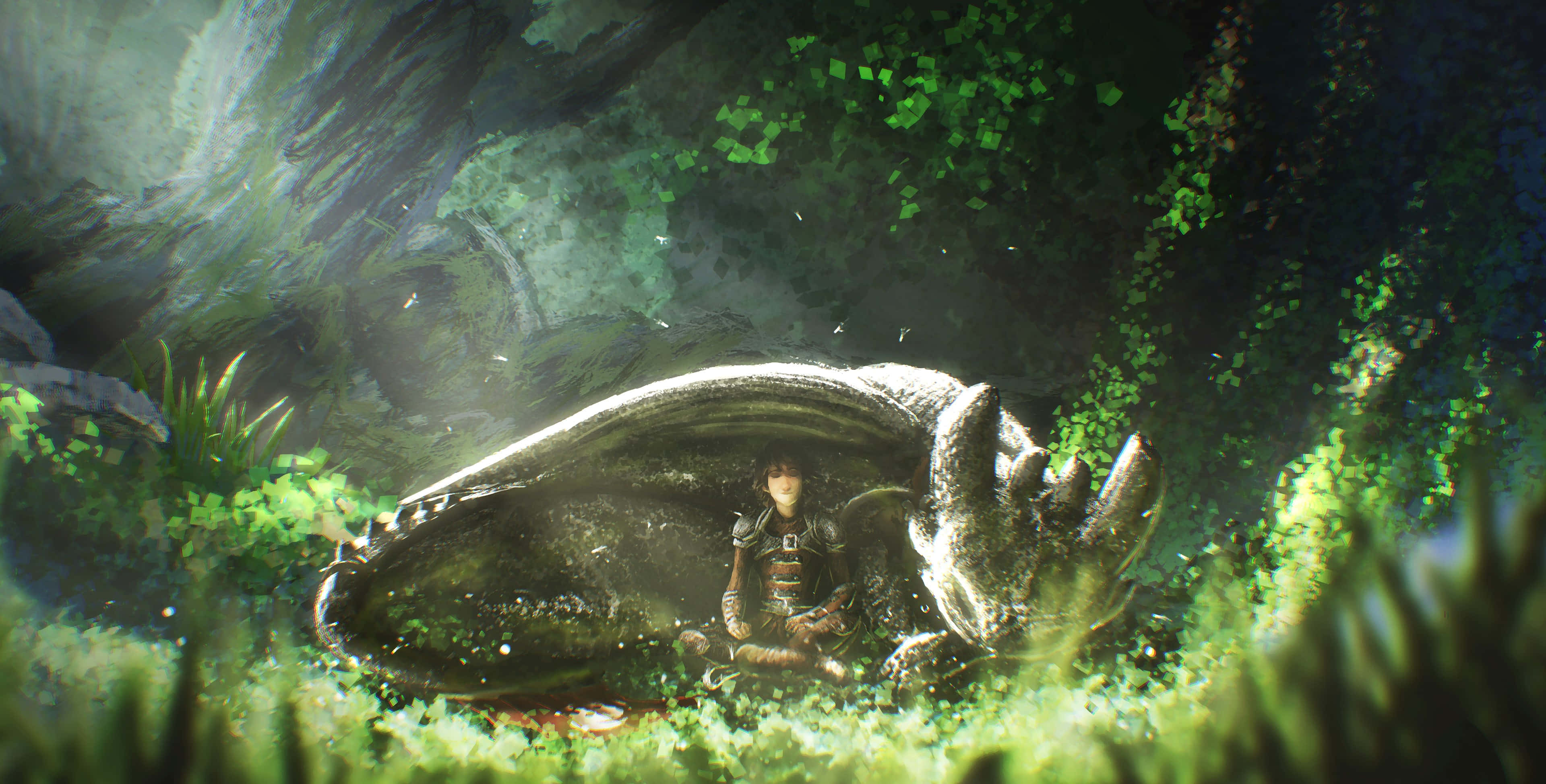 How To Train Your Dragon, 4K, forest, 4K Desktop Wallpaper