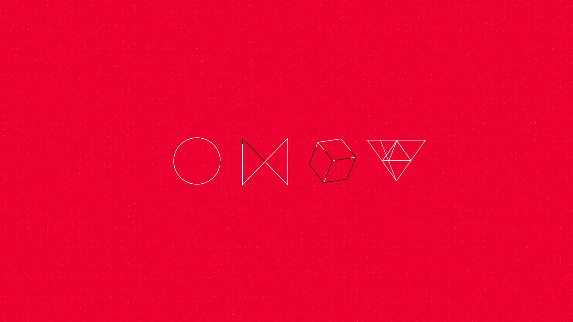 HP Omen, white, textured vibrant red background, Full HD Desktop Wallpaper