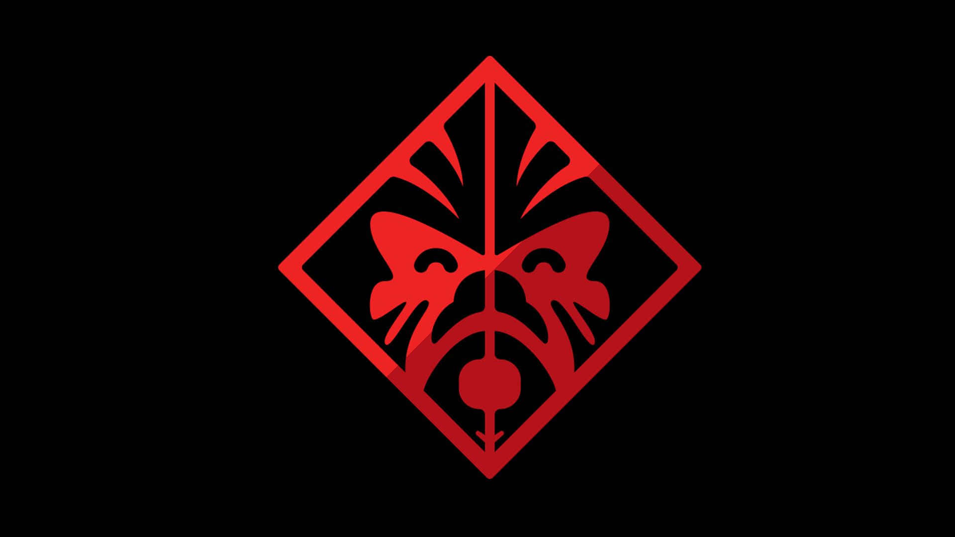 Hp Omen, red logo, black background, Full HD Desktop Wallpaper