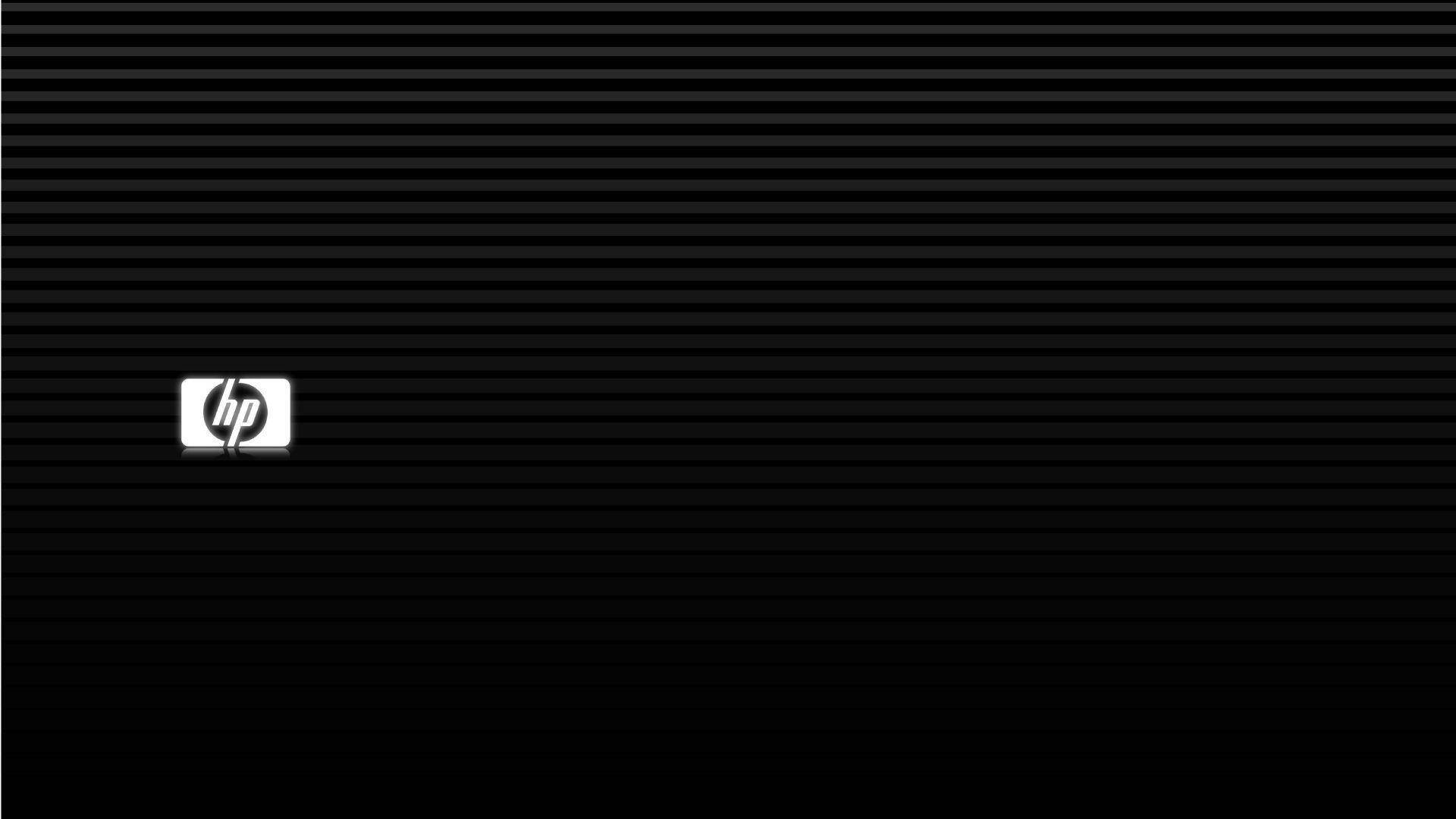 HP, black, white, Full HD Desktop Wallpaper