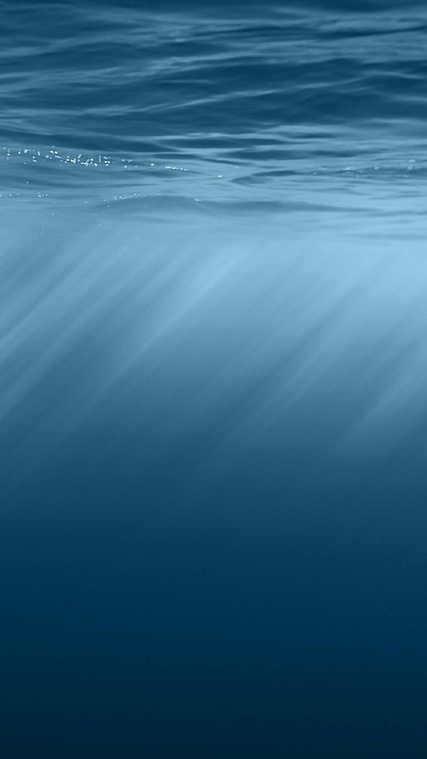 HTC Ocean, underwater, sunlight beams, 2K Phone Wallpaper