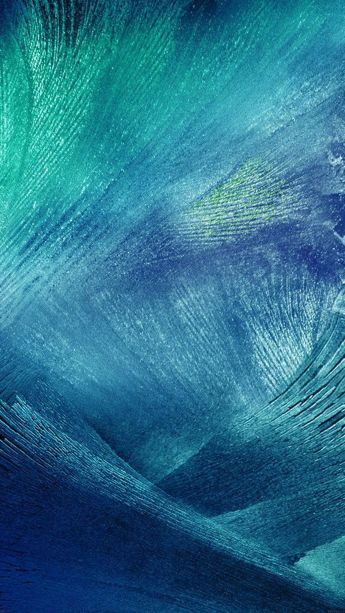 Htc, iridescent blue, feather, SD Phone Wallpaper