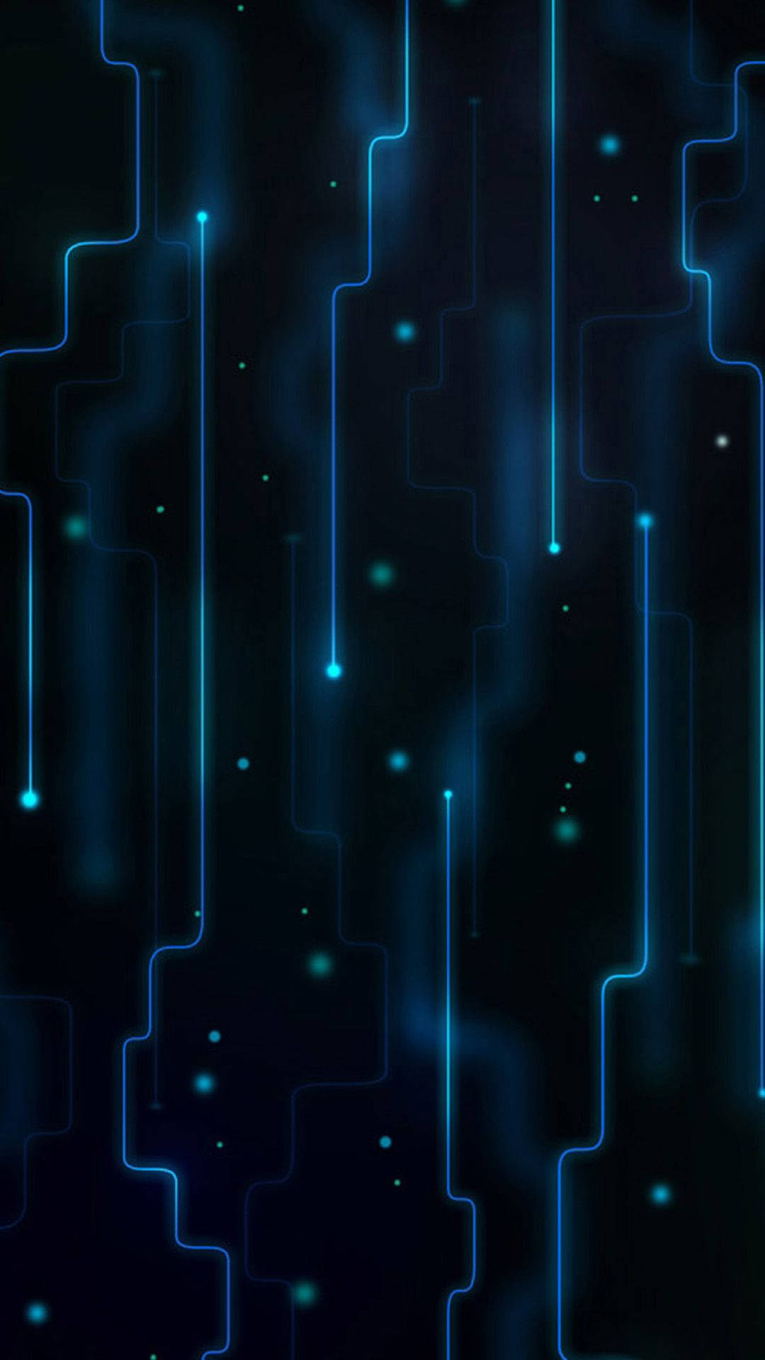 Htc, blue circuit lights, glowing blue circuit lines, Full HD Phone Wallpaper