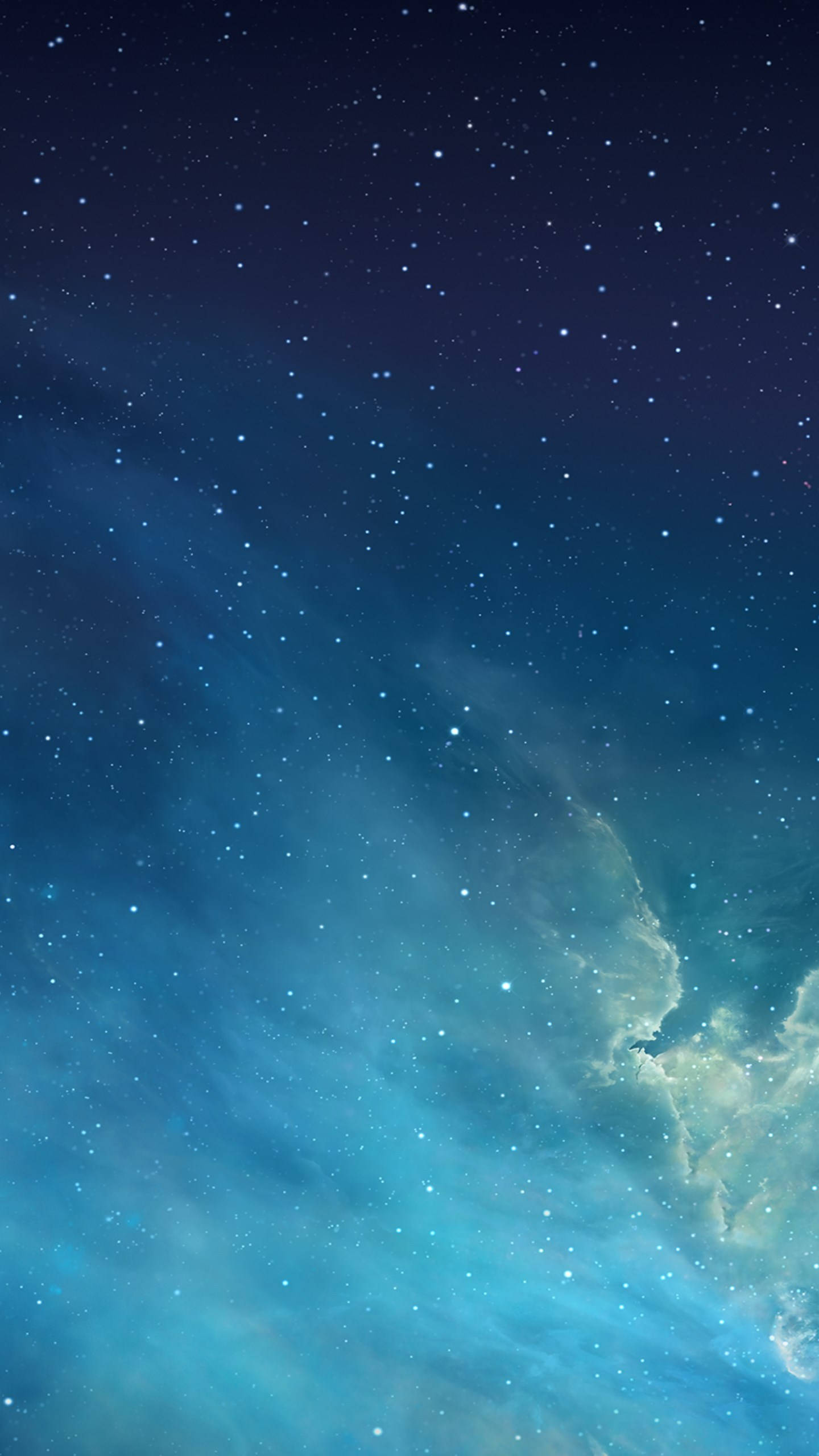 Htc, blue clouds and stars, star-filled night sky, 2K Phone Wallpaper