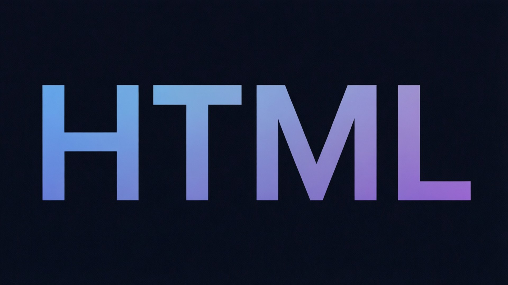 HTML, bold, sans serif font, Full HD Desktop Wallpaper