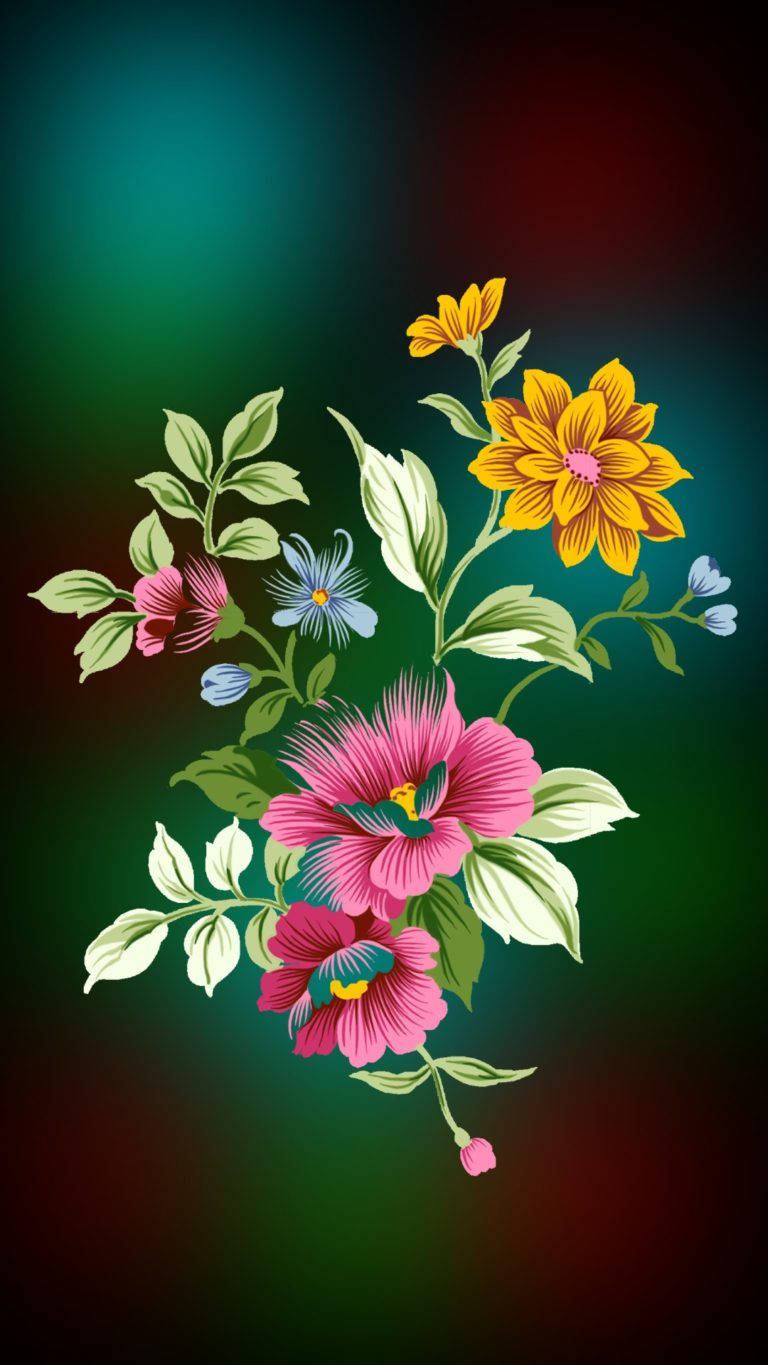 Huawei Honor, floral bouquet, pink, HD Phone Wallpaper
