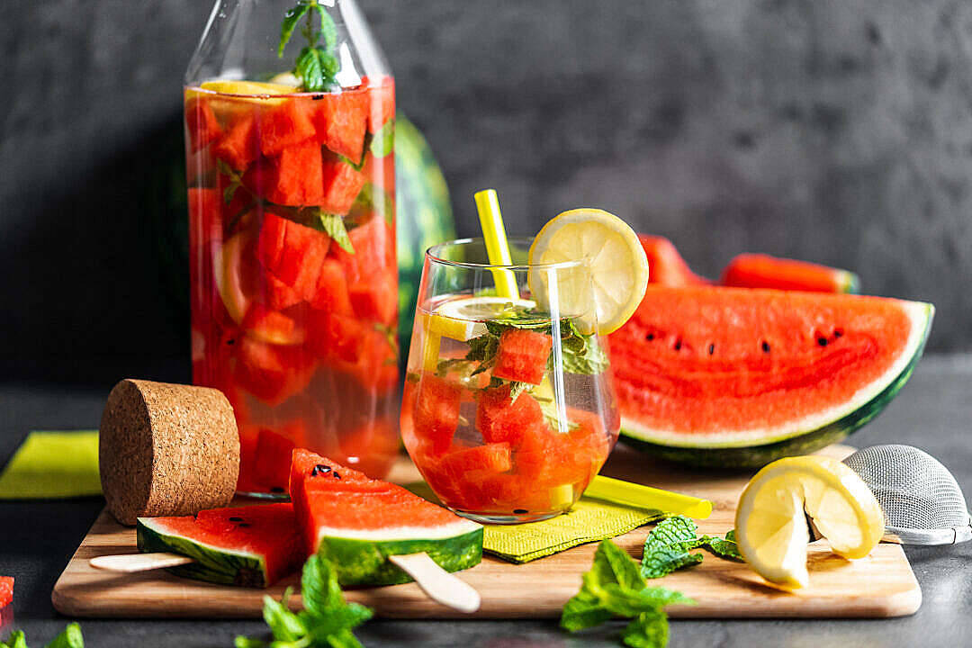 Tropical Fruits, Huawei Honor, watermelon lemonade, SD Desktop Wallpaper