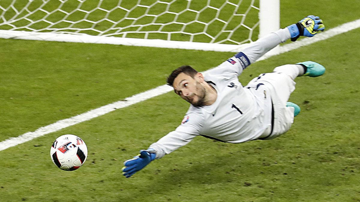 Hugo Lloris, goalkeeper, white, SD Desktop Wallpaper