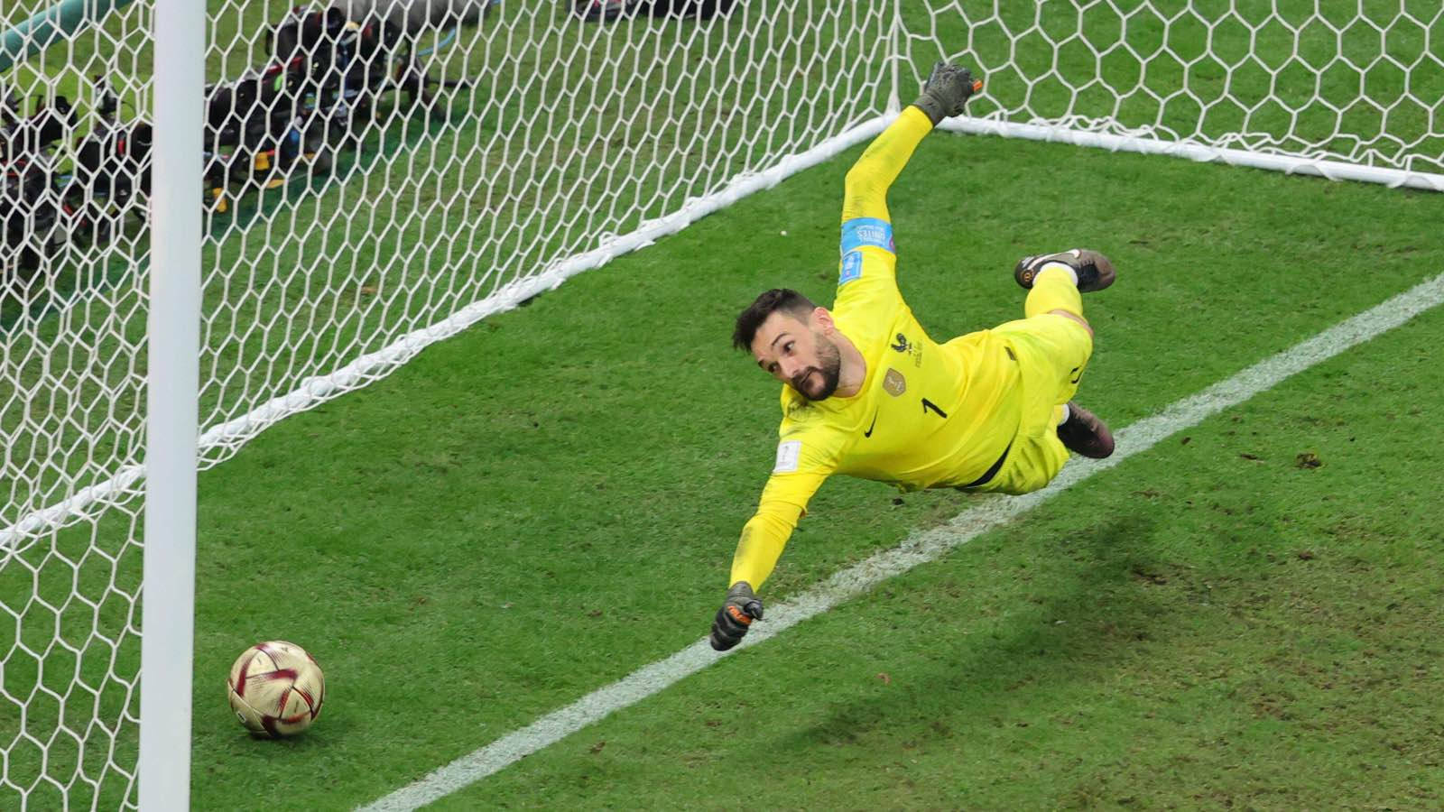 Hugo Lloris, bright yellow uniform, goalkeeper, HD Desktop Wallpaper