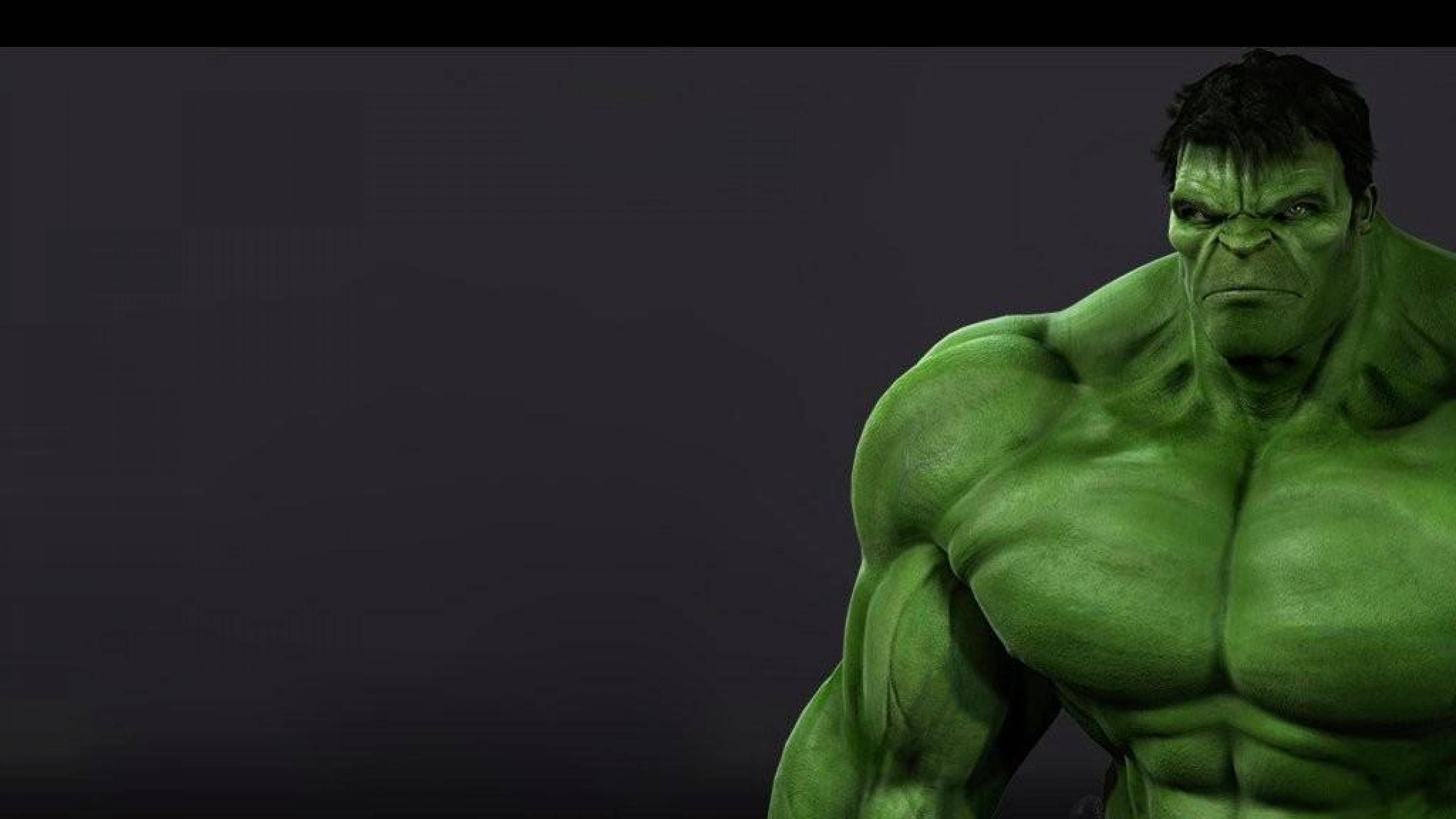 Hulk, green, muscular, 4K Desktop Wallpaper