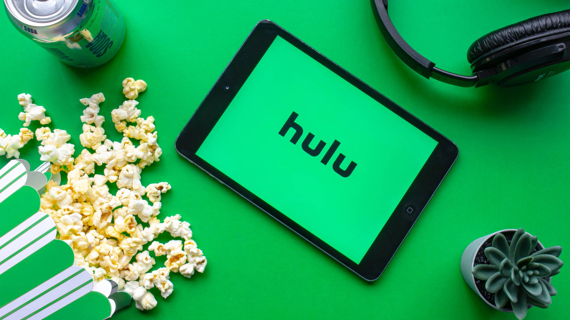 Hulu, tablet, Hulu logo, Full HD Desktop Wallpaper