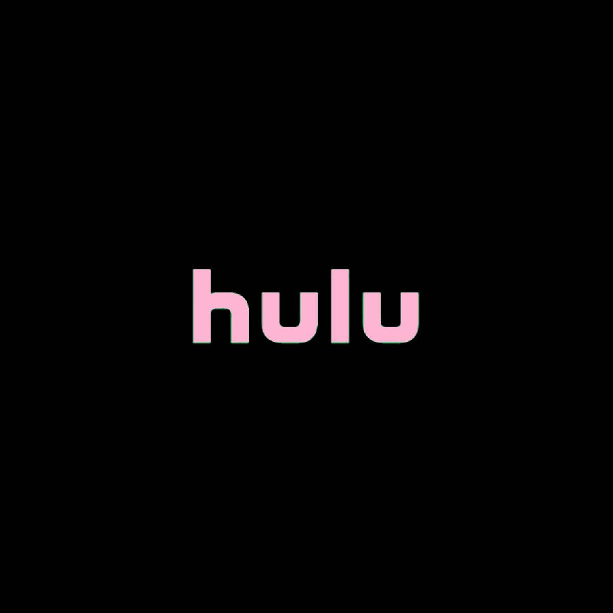 Hulu, pink, green chromatic aberration, SD Desktop Wallpaper