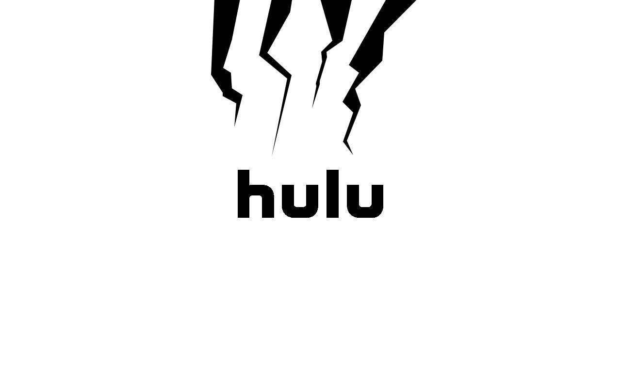 Hulu, black, white, HD Desktop Wallpaper