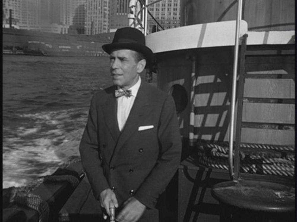 Humphrey Bogart, bowler hat, suit, SD Desktop Wallpaper