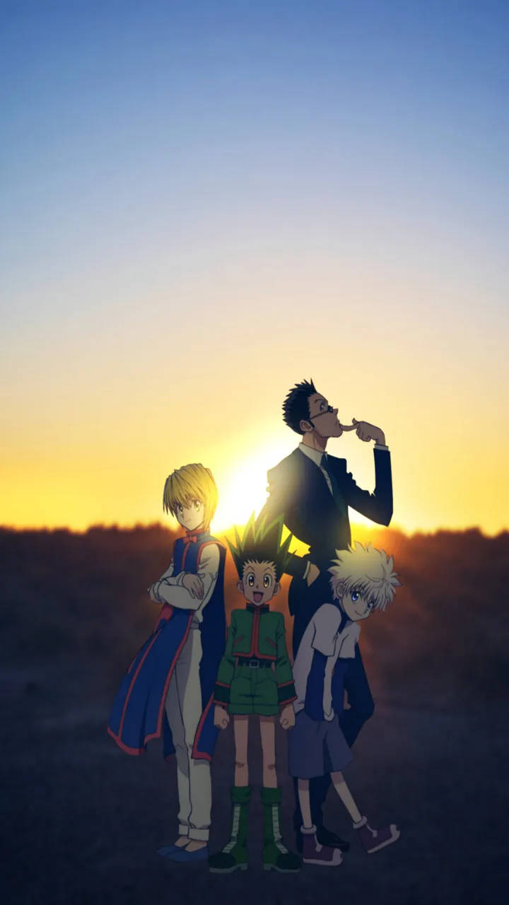 Hunter X Hunter, sunrise, phone, HD Phone Wallpaper