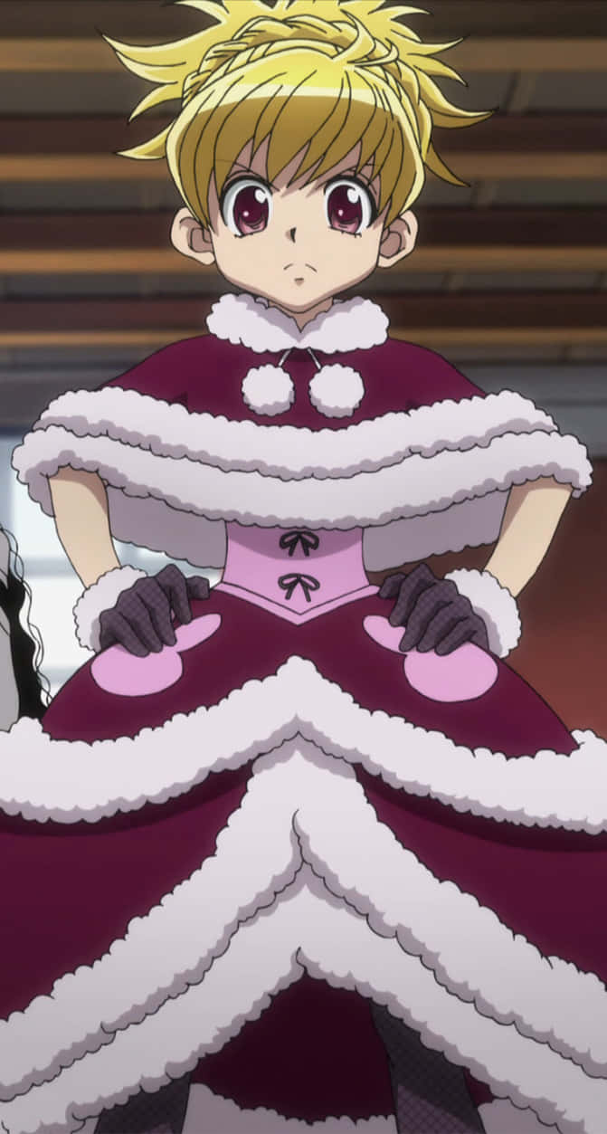 Hunter X Hunter, Bisky, spiky blonde hair, SD Phone Wallpaper