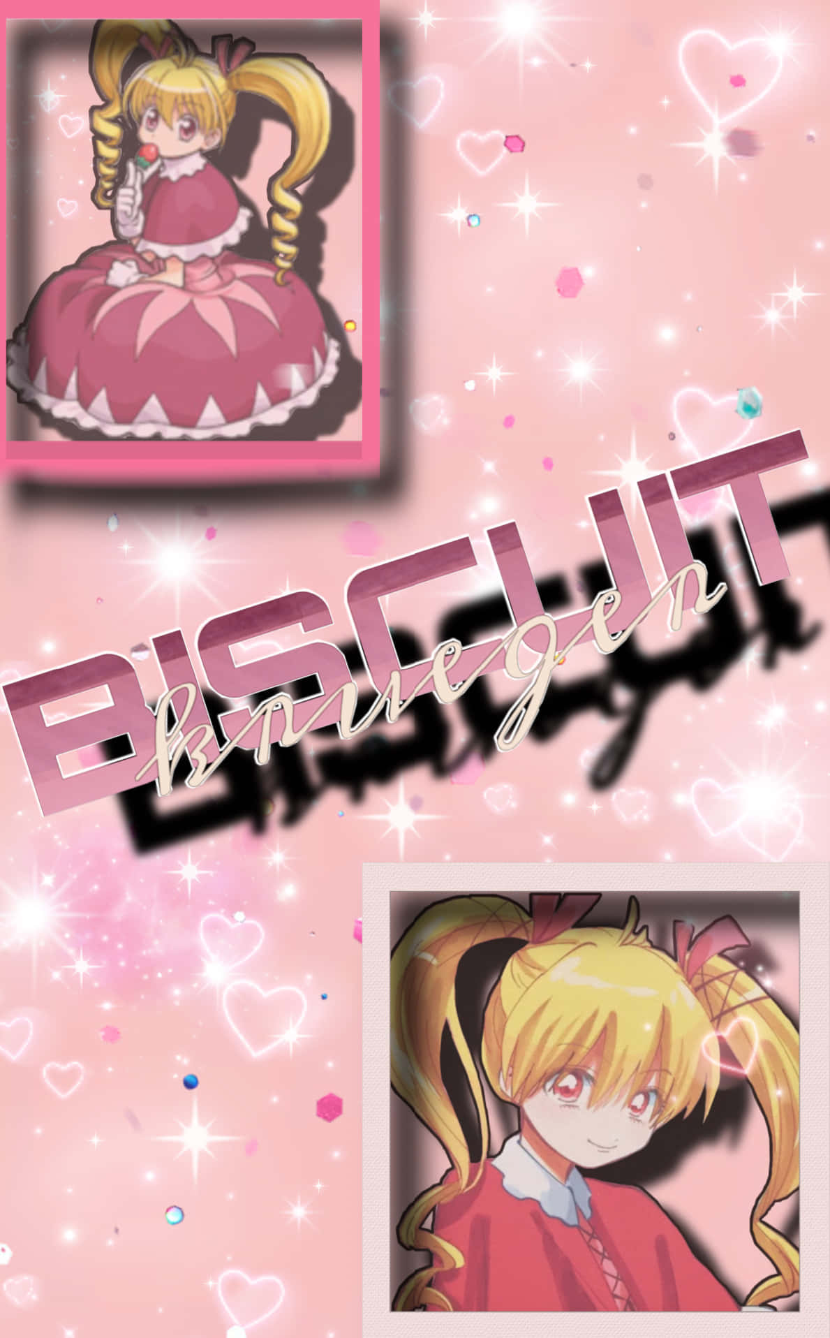 Hunter X Hunter, Bisky, pink glittery, HD Phone Wallpaper