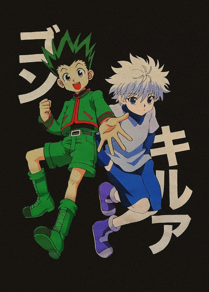 Hunter X Hunter, anime boys, dynamic poses, SD Phone Wallpaper