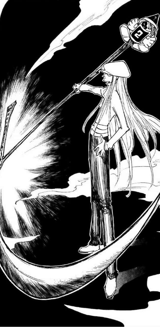 Hunter X Hunter, Kite, glowing sword, HD Phone Wallpaper
