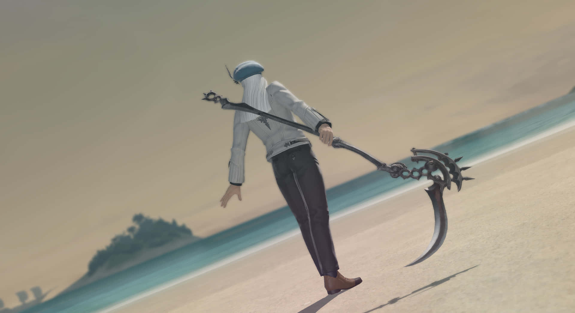 Kite, Hunter X Hunter, scythe, Full HD Desktop Wallpaper