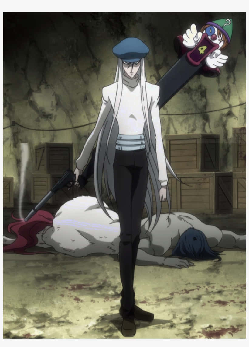 Kite, Hunter X Hunter, white hair, SD Phone Wallpaper