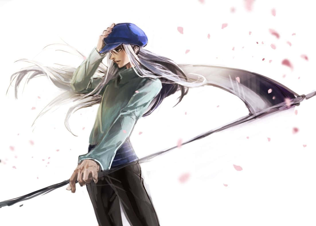 Kite, Hunter X Hunter, silver-haired, SD Desktop Wallpaper