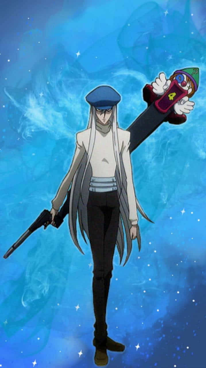 Kite, Hunter X Hunter, long white hair, HD Phone Wallpaper