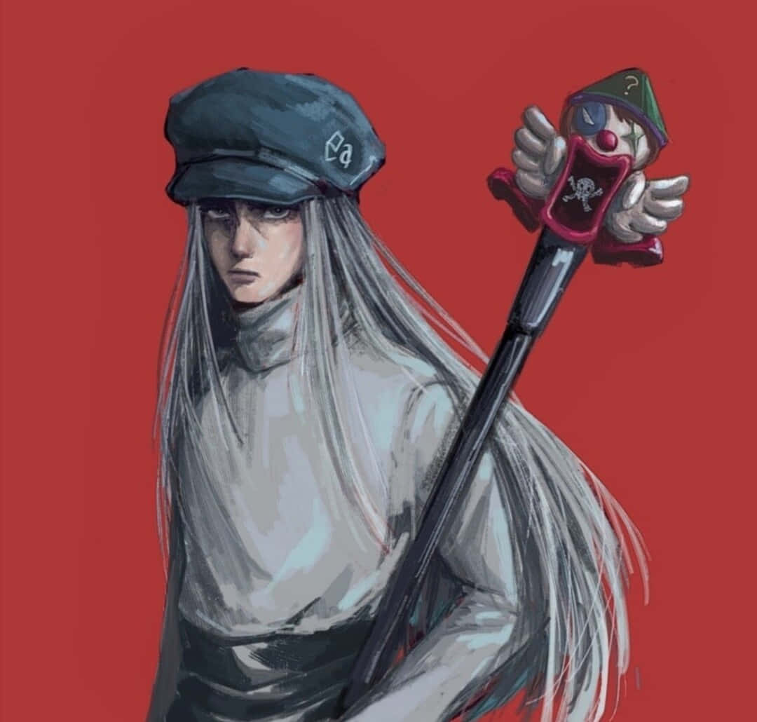 Kite, Hunter X Hunter, clown head, SD Desktop Wallpaper