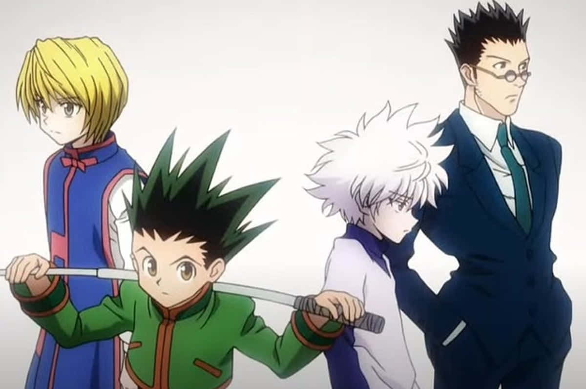 Hunter X Hunter, main characters, anime characters, SD Desktop Wallpaper