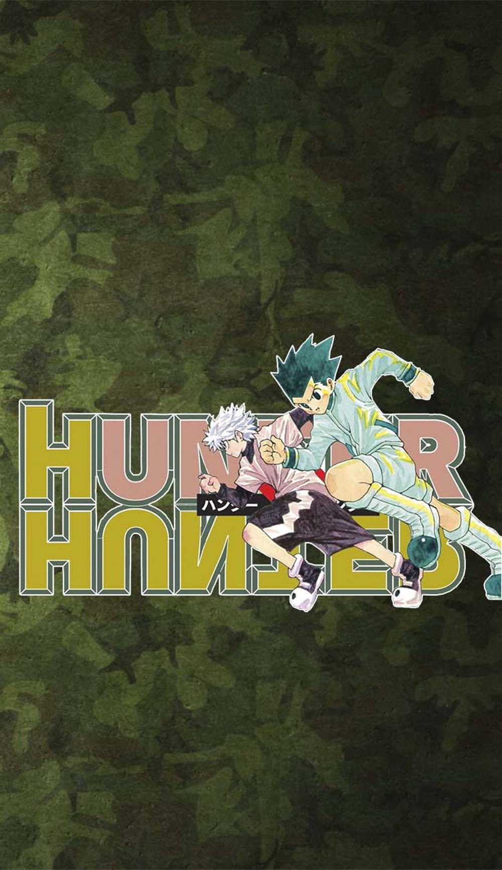 Hunter X Hunter, Hunter x Hunter logo, anime characters, HD Phone Wallpaper