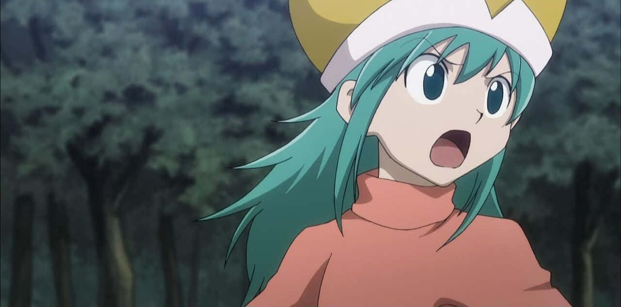 Hunter X Hunter, Ponzu, teal hair, HD Desktop Wallpaper