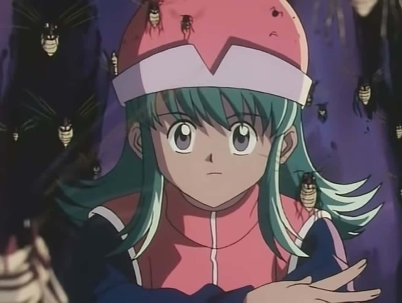 Hunter X Hunter, Ponzu, teal hair, HD Desktop Wallpaper